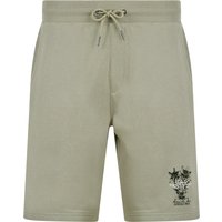 Jogger Shorts Tarun Graphic Motif Brushback Fleece Jogger Shorts in Seagrass Jogger Shorts Tarun Graphic Motif Brushback Fleece Jogger Shorts in Seagrass