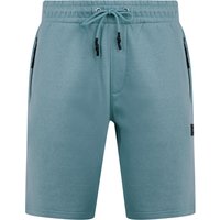Jogger Shorts Tarou Brushback Fleece Jogger Shorts with Zip Pockets in Tradewinds Blue Jogger Shorts Tarou Brushback Fleece Jogger Shorts with Zip Pockets in Tradewinds Blue