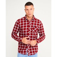 Shirts Deciduous Checked Cotton Flannel Shirt in Sun-Dried Tomato Shirts Deciduous Checked Cotton Flannel Shirt in Sun-Dried Tomato