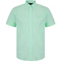 Shirts Fetlock Short Sleeve Oxford Cotton Shirt in Mint – Kensington Eastside Shirts Fetlock Short Sleeve Oxford Cotton Shirt in Mint – Kensington Eastside