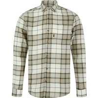 Shirts Levelock Yarn Dyed Checked Cotton Flannel Shirt in Flint Grey Shirts Levelock Yarn Dyed Checked Cotton Flannel Shirt in Flint Grey