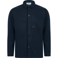 Shirts Commander Brushback Fleece Overshirt Jacket in Sky Captain Navy Shirts Commander Brushback Fleece Overshirt Jacket in Sky Captain Navy