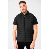 Coats Jackets Mentari Quilted Puffer Gilet with Fleece Lined Collar in Jet Black Burgundy Coats Jackets Mentari Quilted Puffer Gilet with Fleece Lined Collar in Jet Black Burgundy