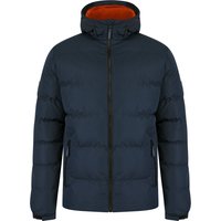 Coats Jackets Takato Micro-Fleece Lined Quilted Puffer Jacket with Hood in Sky Captain Navy Coats Jackets Takato Micro-Fleece Lined Quilted Puffer Jacket with Hood in Sky Captain Navy