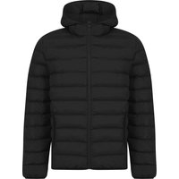 Coats Jackets Tayten Quilted Puffer Jacket with Hood in Jet Black Coats Jackets Tayten Quilted Puffer Jacket with Hood in Jet Black
