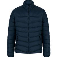 Coats Jackets Eastwood Funnel Neck Quilted Puffer Jacket with Fleece Lined Collar in Sky Captain Navy Coats Jackets Eastwood Funnel Neck Quilted Puffer Jacket with Fleece Lined Collar in Sky Captain Navy