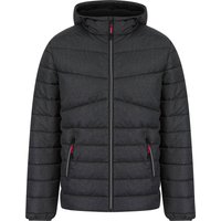 Coats Jackets Teddington Quilted Puffer Jacket with Hood in Grey Active Tech Coats Jackets Teddington Quilted Puffer Jacket with Hood in Grey Active Tech