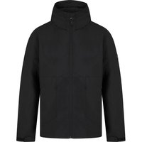 Coats Jackets Lachlan Lightweight Windbreaker Jacket with Hood in Jet Black Coats Jackets Lachlan Lightweight Windbreaker Jacket with Hood in Jet Black