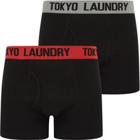 Mens Underwear Marthem Pack Boxer Shorts Set in Light Grey Marl Poppy Red Mens Underwear Marthem Pack Boxer Shorts Set in Light Grey Marl Poppy Red