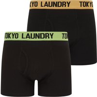 Mens Underwear Marthem Pack Boxer Shorts Set in Mock Orange Opaline Green Mens Underwear Marthem Pack Boxer Shorts Set in Mock Orange Opaline Green