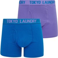 Mens Underwear Dans Pack Boxer Shorts Set in Dahlia Purple Nebulas Blue Mens Underwear Dans Pack Boxer Shorts Set in Dahlia Purple Nebulas Blue