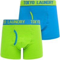 Mens Underwear Decan Pack Boxer Shorts Set in Diva Blue Titanite Mens Underwear Decan Pack Boxer Shorts Set in Diva Blue Titanite