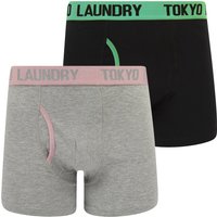 Mens Underwear Klein Pack Boxer Shorts Set in Dusty Jade Green Moonlite Mauve Mens Underwear Klein Pack Boxer Shorts Set in Dusty Jade Green Moonlite Mauve