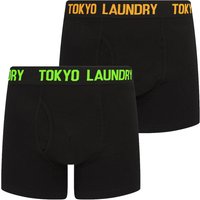 Mens Underwear Brooks Pack Boxer Shorts Set in Blazing Orange Green Flash Mens Underwear Brooks Pack Boxer Shorts Set in Blazing Orange Green Flash