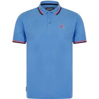 Polo Shirts Saints Cotton Pique Polo Shirt in Blue Yonder – Kensington Eastside Polo Shirts Saints Cotton Pique Polo Shirt in Blue Yonder – Kensington Eastside