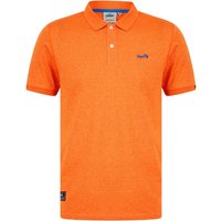 Polo Shirts Kieran Grindle Cotton Blend Jersey Polo Shirt in Orange Grindle Polo Shirts Kieran Grindle Cotton Blend Jersey Polo Shirt in Orange Grindle