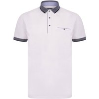 Polo Shirts Riddle Stretch Cotton Jersey Button Down Collar Polo Shirt in Optic White – Kensington Eastside Polo Shirts Riddle Stretch Cotton Jersey Button Down Collar Polo Shirt in Optic White – Kensington Eastside