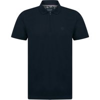 Polo Shirts Wells Cotton Jersey Polo Shirt with Zip Fasten Collar in Sky Captain Navy – Kensington Eastside Polo Shirts Wells Cotton Jersey Polo Shirt with Zip Fasten Collar in Sky Captain Navy – Kensington Eastside