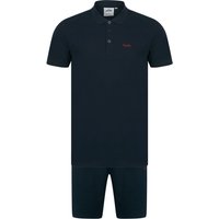 Polo Shirt Jogger Shorts Set Andrius Cotton Pique Polo Shirt and Jogger Shorts Set in Sky Captain Navy Polo Shirt Jogger Shorts Set Andrius Cotton Pique Polo Shirt and Jogger Shorts Set in Sky Captain Navy