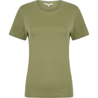 Shirts Katya Plain Crew Neck Shirt in Oil Green – Amara Reya Shirts Katya Plain Crew Neck Shirt in Oil Green – Amara Reya