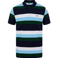 Polo Shirts Rural Yarn Dyed Striped Cotton Pique Polo Shirt in Eden Green – Le Shark Polo Shirts Rural Yarn Dyed Striped Cotton Pique Polo Shirt in Eden Green – Le Shark