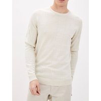 Jumpers Houston Basic Crew Neck Knitted Jumper in Oatgrey Marl – Kensington Eastside Jumpers Houston Basic Crew Neck Knitted Jumper in Oatgrey Marl – Kensington Eastside