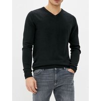 Jumpers Kasso Soft V Neck Jumper In Black – Kensington Eastside Jumpers Kasso Soft V Neck Jumper In Black – Kensington Eastside