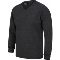 Jumpers Rubik V-Neck Knitted Jumper in Charcoal Marl – Kensington Eastside Jumpers Rubik V-Neck Knitted Jumper in Charcoal Marl – Kensington Eastside