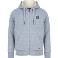Hoodies Sweatshirts Billsburg Chunky Zip Through Borg Lined Fleece Hoodie in Light Grey Marl Hoodies Sweatshirts Billsburg Chunky Zip Through Borg Lined Fleece Hoodie in Light Grey Marl