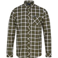 Shirts Deciduous Checked Cotton Flannel Shirt in Grape Leaf Shirts Deciduous Checked Cotton Flannel Shirt in Grape Leaf