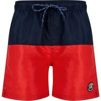 Swim Shorts Townsend Block Colour Microfibre Swim Shorts in Chinese Red Swim Shorts Townsend Block Colour Microfibre Swim Shorts in Chinese Red