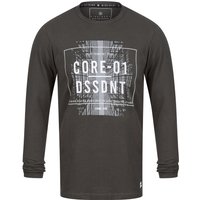 Long Sleeve Tops Topic Graphic Motif Cotton Jersey Long Sleeve Top in Raven Grey Old – Dissident Long Sleeve Tops Topic Graphic Motif Cotton Jersey Long Sleeve Top in Raven Grey Old – Dissident