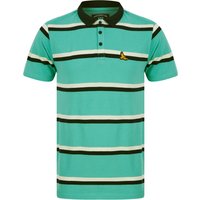 Polo Shirts Stockwell Striped Cotton Pique Polo Shirt in Dusty Jade Green – Kensington Eastside Polo Shirts Stockwell Striped Cotton Pique Polo Shirt in Dusty Jade Green – Kensington Eastside