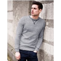 Jumpers Rocky Twisted Yarn Jumper in Grey