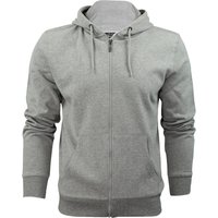 Hoodies Sweatshirts Batrig Zip Up Hoodie in Light Grey Marl – Dissident