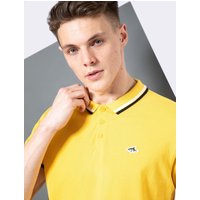 Polo Shirts Patcham Cotton Pique Polo Shirt with Racer Stripe Tape Detail In Solar Yellow – Le Shark Polo Shirts Patcham Cotton Pique Polo Shirt with Racer Stripe Tape Detail In Solar Yellow – Le Shark