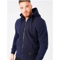 Hoodies Sweatshirts Bolo Zip Through Chunky Hoodie With Borg Lining In Midnight Blue – Dissident Hoodies Sweatshirts Bolo Zip Through Chunky Hoodie With Borg Lining In Midnight Blue – Dissident