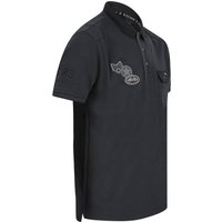Polo Shirts Blockade Cotton Pique Polo Shirt With Chest Pocket In India Blue – Dissident Polo Shirts Blockade Cotton Pique Polo Shirt With Chest Pocket In India Blue – Dissident