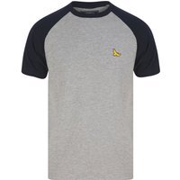Shirts Ponler Contrast Sleeve Cotton Baseball Shirt In Light Grey Marl – Kensington Eastside Shirts Ponler Contrast Sleeve Cotton Baseball Shirt In Light Grey Marl – Kensington Eastside