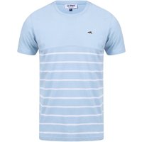Shirts Minting Cotton Jersey Striped Shirt In Angel Falls Blue – Le Shark Shirts Minting Cotton Jersey Striped Shirt In Angel Falls Blue – Le Shark