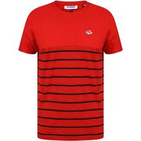 Shirts Minting Cotton Jersey Striped Shirt In Barados Cherry – Le Shark Shirts Minting Cotton Jersey Striped Shirt In Barados Cherry – Le Shark