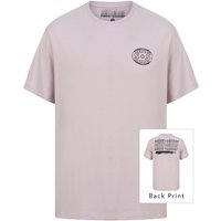 Shirts Halftone Streak Motif Cotton Jersey Shirt in Iris Purple – Saint + Sinner Shirts Halftone Streak Motif Cotton Jersey Shirt in Iris Purple – Saint + Sinner