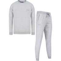 Hoody Jogger Set Anemore Matching pc Sweatshirt & Jogger Brushback Fleece Tracksuit Co-rd Set in Light Grey Marl Hoody Jogger Set Anemore Matching pc Sweatshirt & Jogger Brushback Fleece Tracksuit Co-rd Set in Light Grey Marl