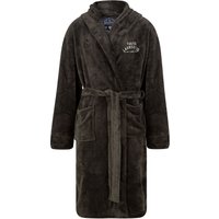 Dressing Gown Men’s Kirkway Soft Fleece Hooded Dressing Gown with Tie Belt in Dark Grey Dressing Gown Men’s Kirkway Soft Fleece Hooded Dressing Gown with Tie Belt in Dark Grey