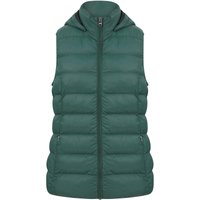 Coats Jackets Markle Quilted Puffer Gilet with Hood In Teal Coats Jackets Markle Quilted Puffer Gilet with Hood In Teal