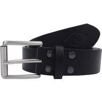 Belt Springfield Faux Leather Belt with Gunmetal Stud Design In Black SM