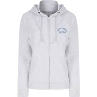 Hoodies Sweatshirts West Cali Brushback Fleece Zip Through Hoodie in Ice Grey Marl Hoodies Sweatshirts West Cali Brushback Fleece Zip Through Hoodie in Ice Grey Marl