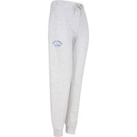 Sweatpants West Coast Brushback Fleece Cuffed Joggers in Ice Grey Marl