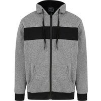 Hoodies Sweatshirts Callisto Chunky Ribbed Panel Zip Through Hoodie With Borg Lining In Light Grey Hoodies Sweatshirts Callisto Chunky Ribbed Panel Zip Through Hoodie With Borg Lining In Light Grey