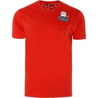 Shirts Vixen Bad Santa Novelty Christmas Shirt with Chest Pocket In Red Shirts Vixen Bad Santa Novelty Christmas Shirt with Chest Pocket In Red